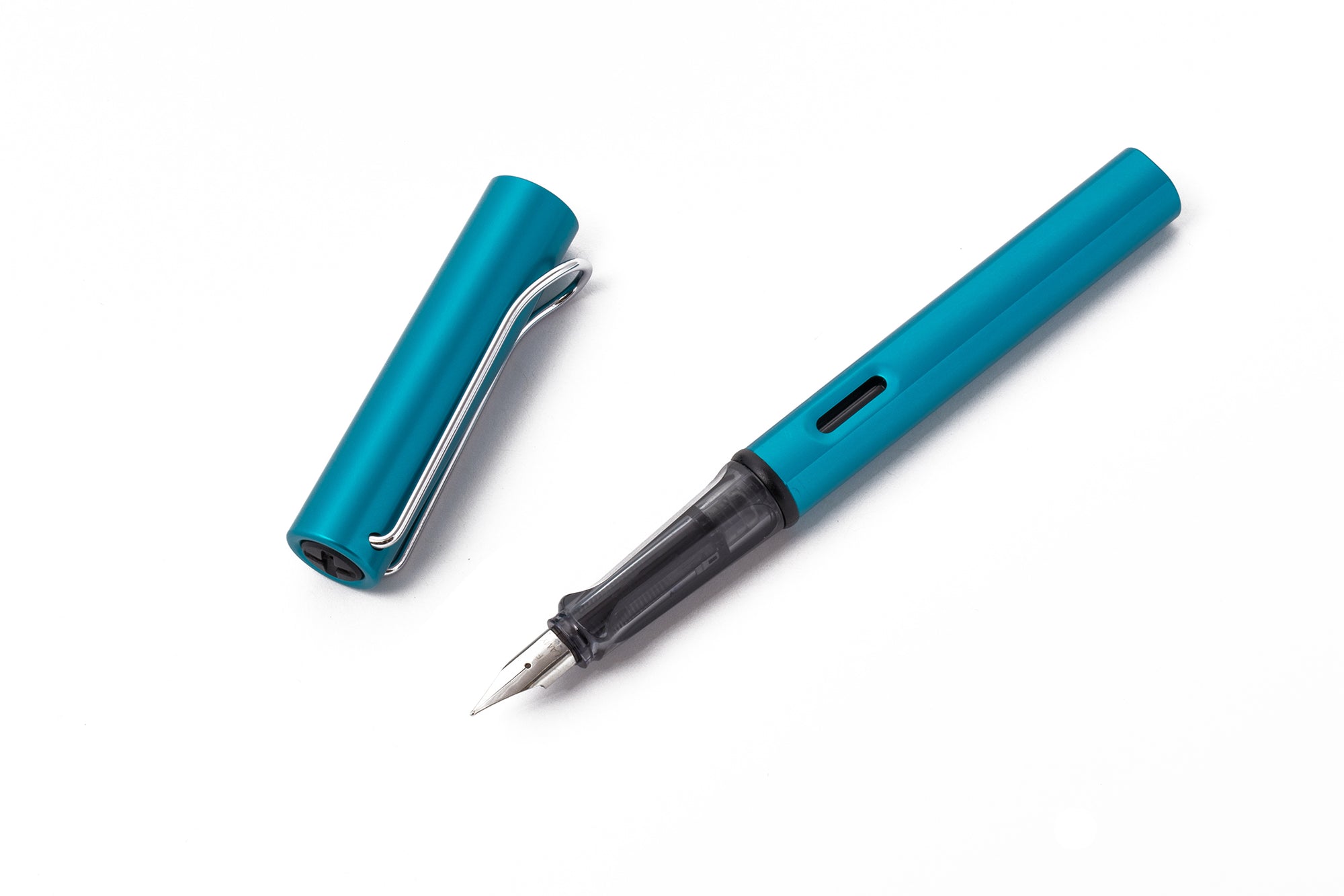 Penna stilografica AL-Star Bluegreen - Lamy - con cappuccio - blu