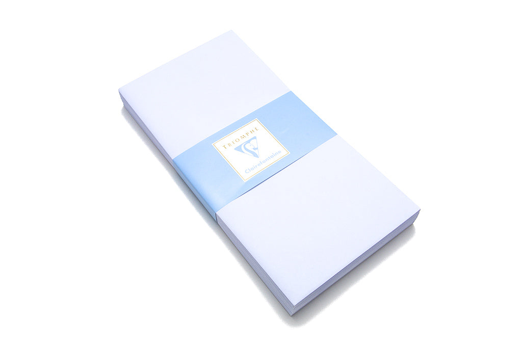 Clairefontaine Triomphe Stationery Tablet, Blank, A5 (5.75 x 8.25)