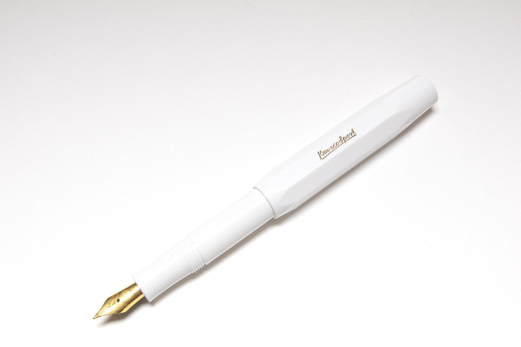 Kaweco ART Sport Fountain Pen - Mineral White Fine – Duly Noted