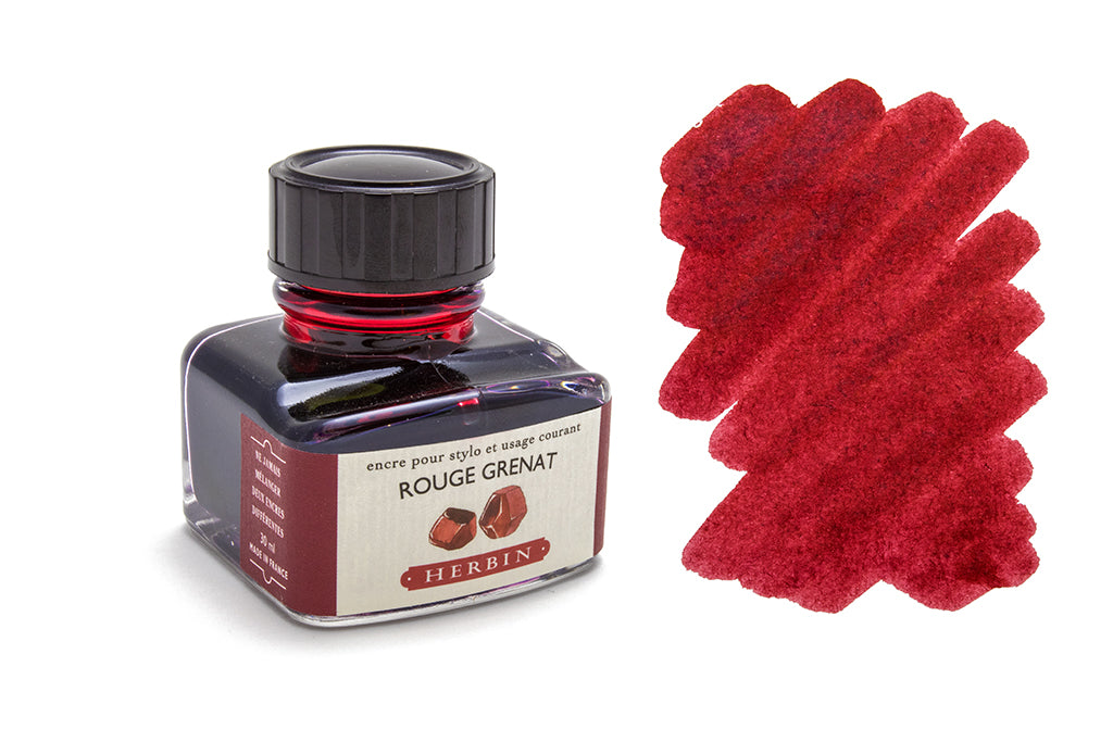 Ink Review #456: J Herbin Rouge Grenat — Mountain of Ink