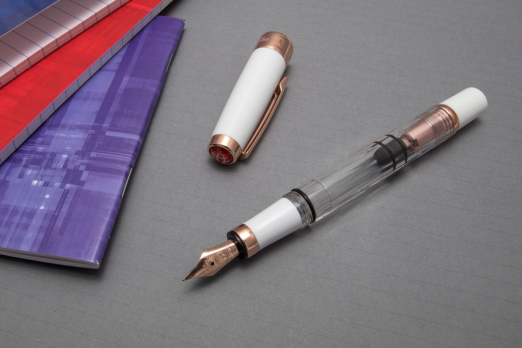 TWSBI Diamond 580 Smoke RoseGold II Fountain Pen