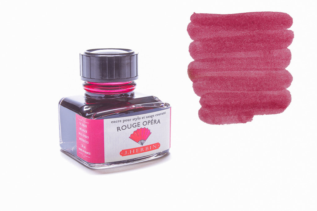 Jacques Herbin Ink - Rouge Grenat - Garnet Red - Bottle 30ml