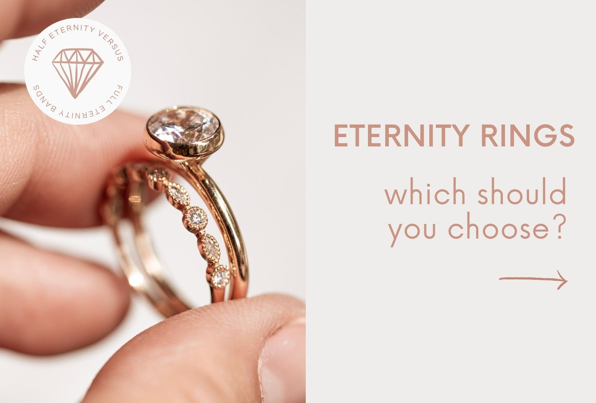 half eternity, full eternity ring