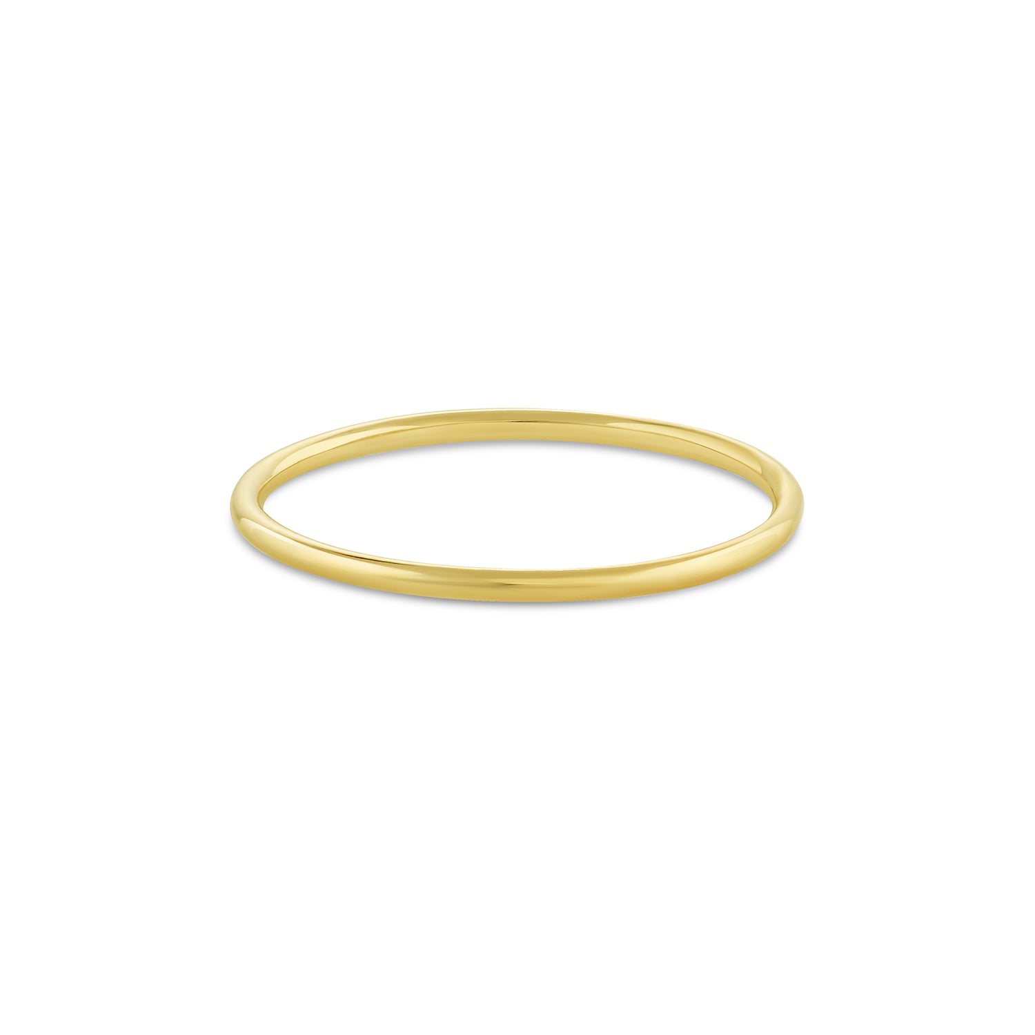 Simple 18K Gold Plated Stainless Steel High Polished Plain Smooth Round  Circle Finger Rings for Women - China Wave Ring and Adjustable Ring  Stainless Steel price | Made-in-China.com