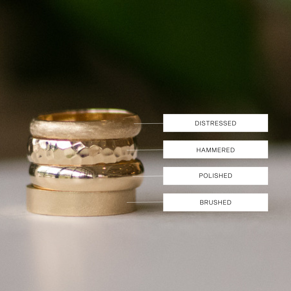 Half Round Bevel 5mm, 18ct White Gold Mens Wedding Ring Complete | DX