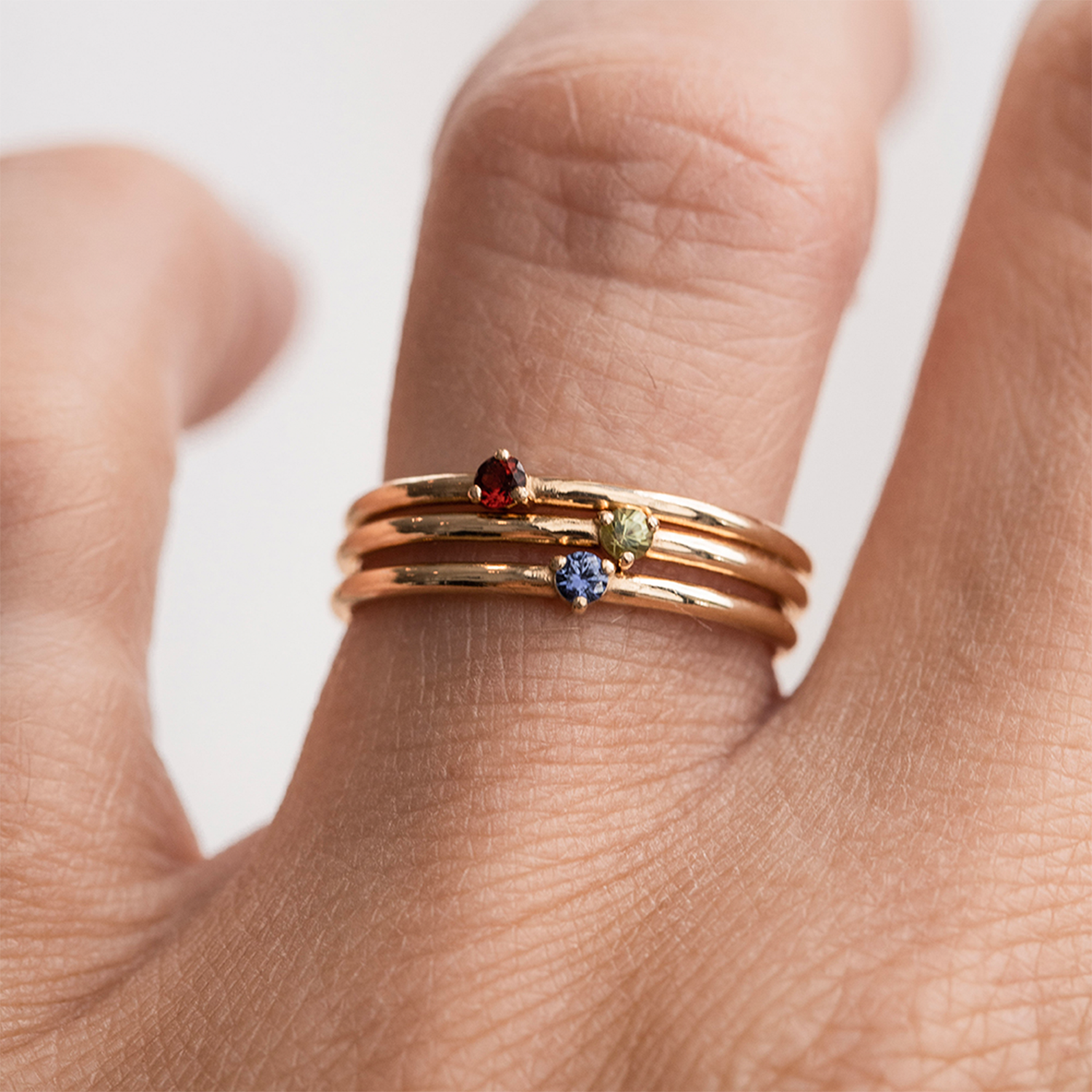Thin Wire Stacking Ring 8