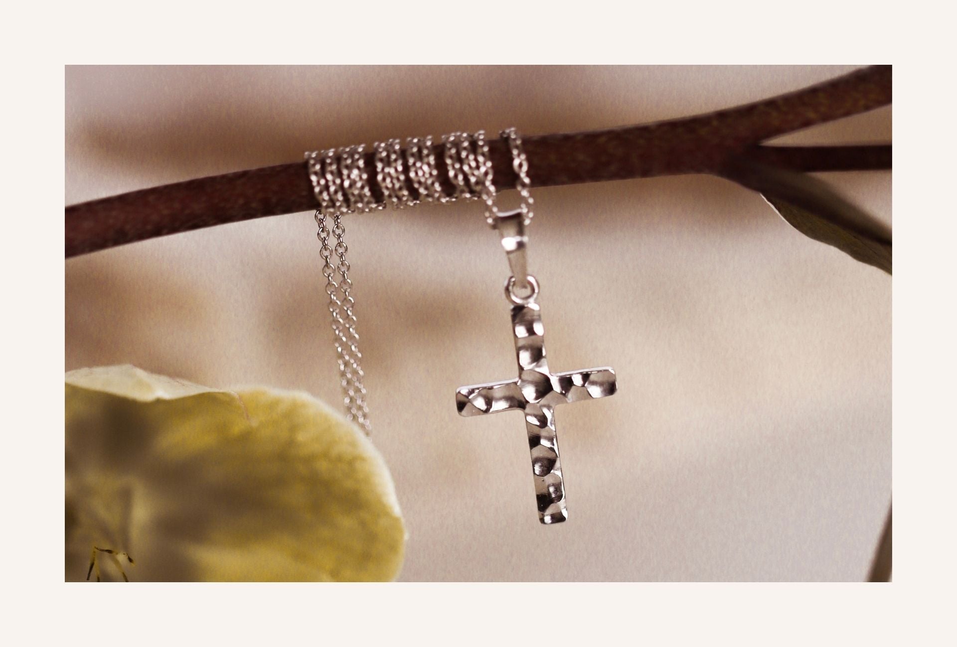 History of the Cross Necklace: Personalized + Engraved Crosses – Consider  the Wldflwrs