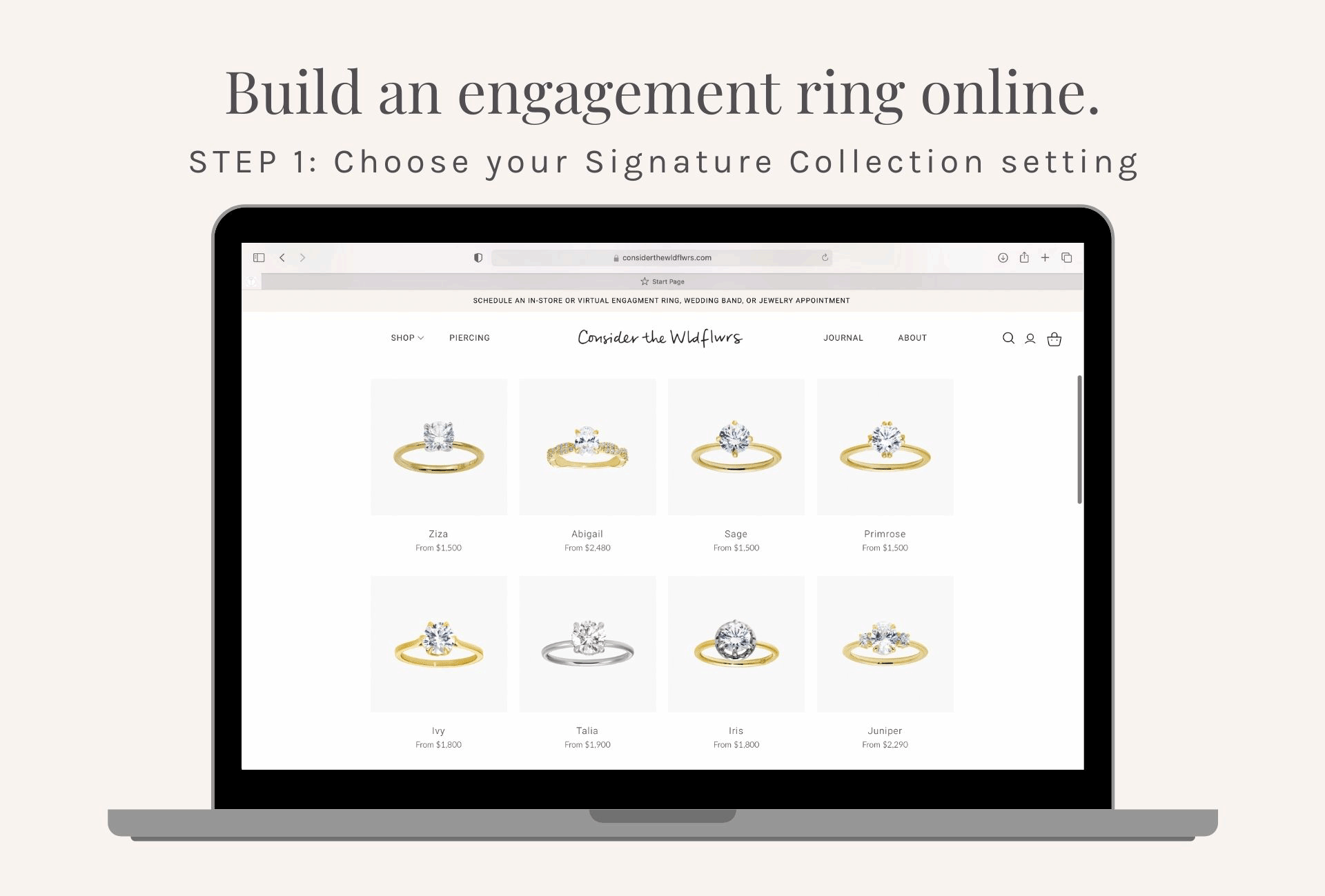 Best online customized jewelry experience