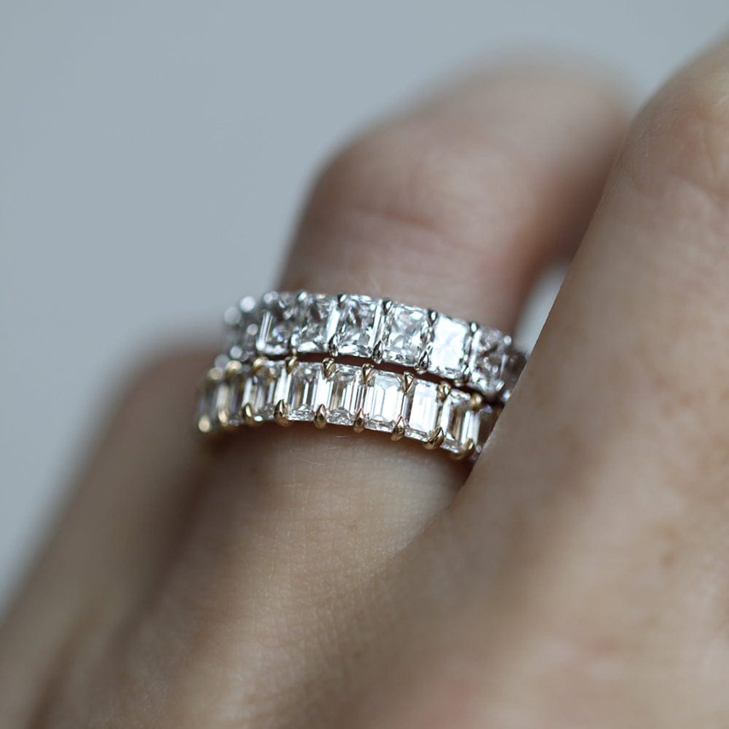 Lab Grown Eternal Monogram Engagement Ring