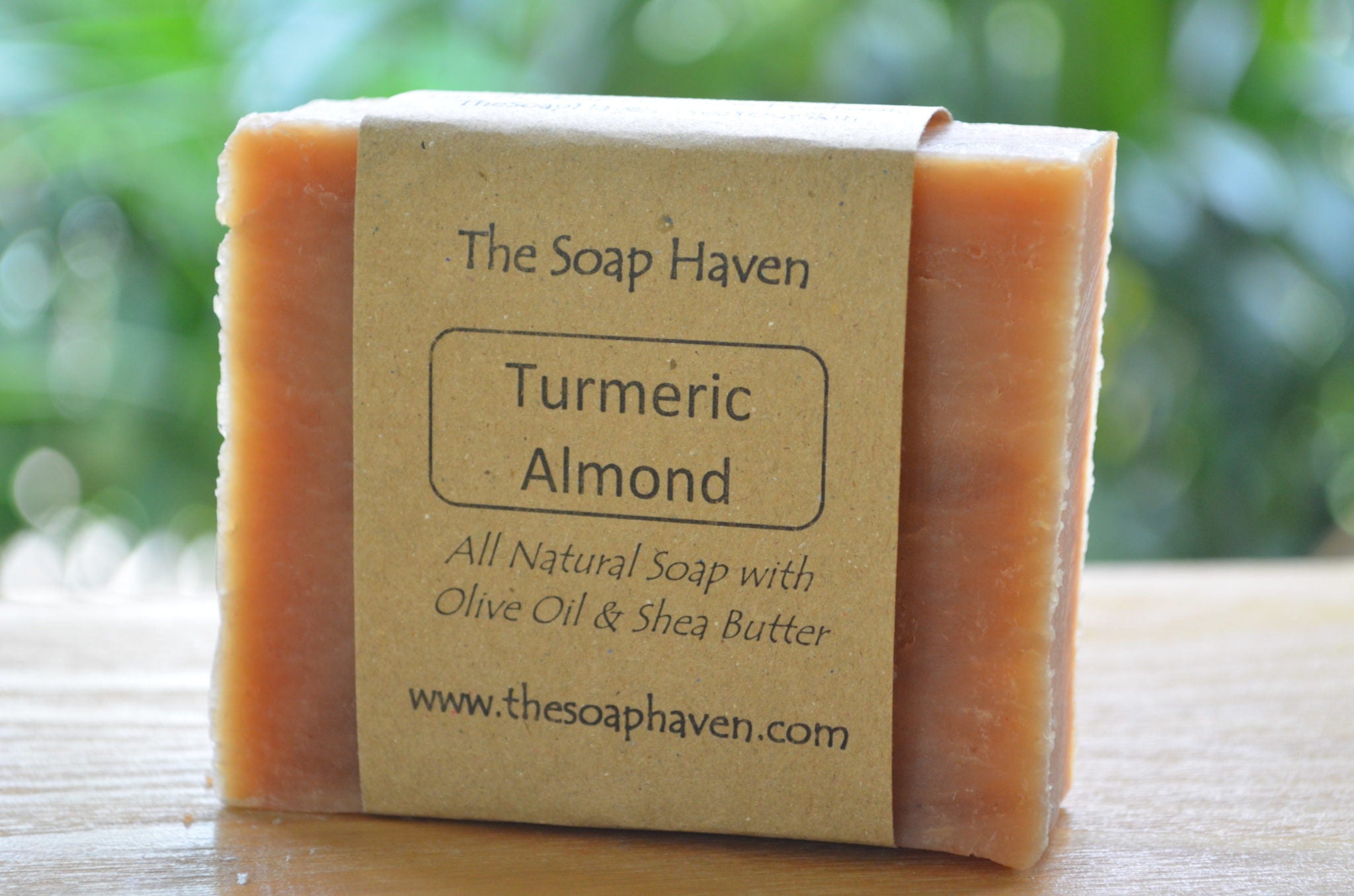 The Soap Haven Turmeric Almond soap bar