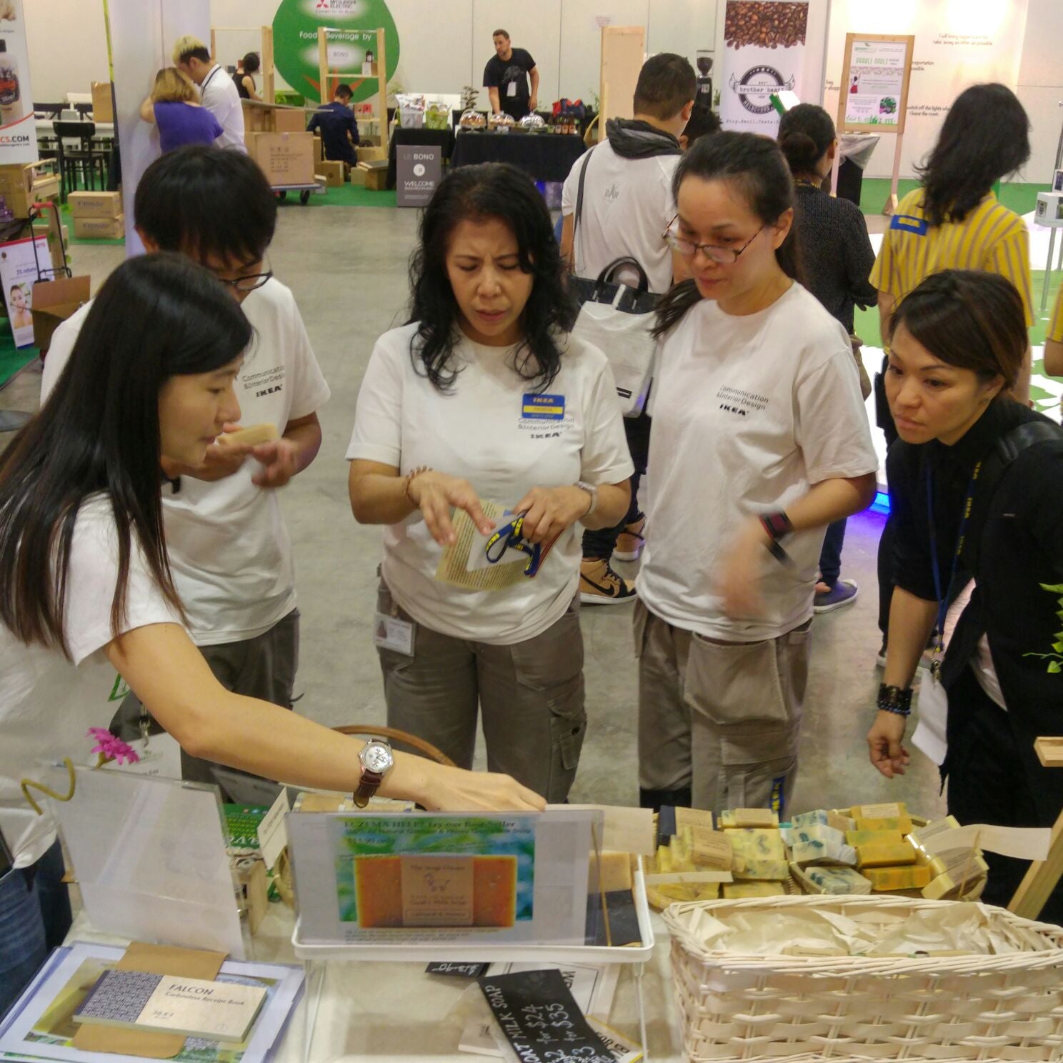 The Soap Haven booth at Green Living Singapore Expo 2016