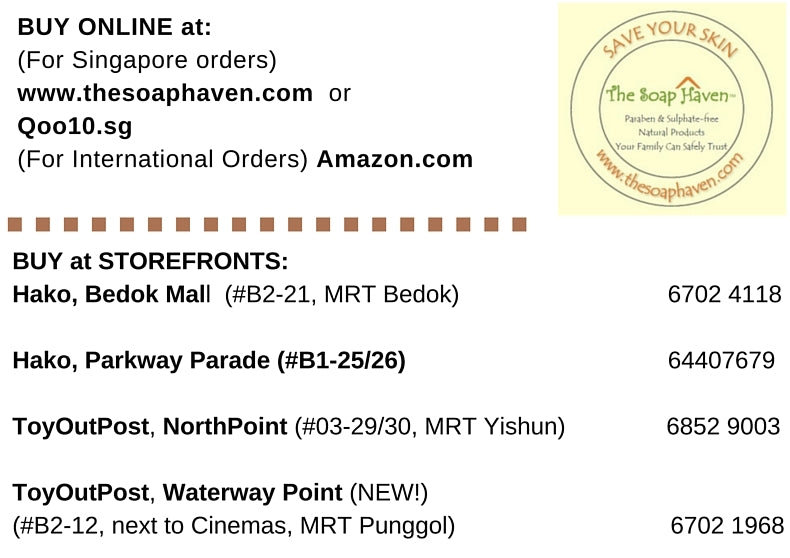 The Soap Haven Store locations and Online sites