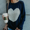 Reversible Hollow Out Knitted Sweater - THEGIRLSOUTFITS
