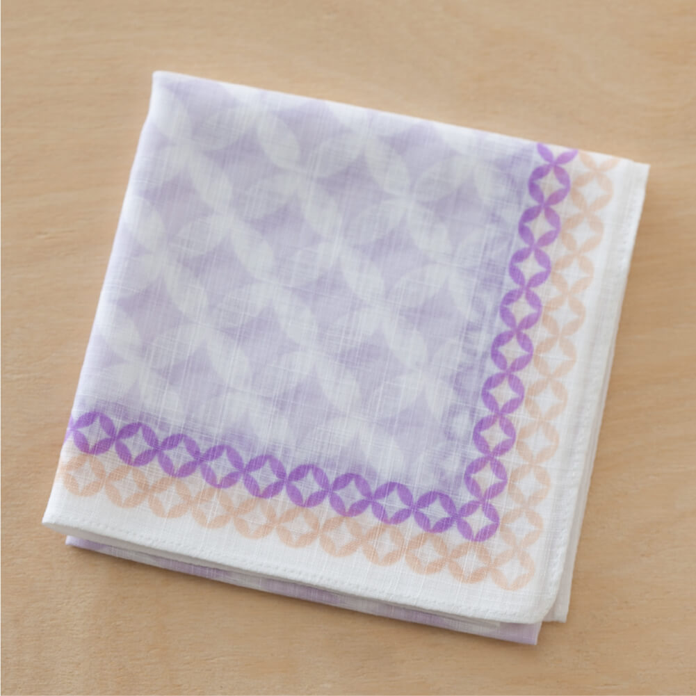 Auspicious Pattern Handkerchief Fushiito Woven [Mail Delivery Possible] Nadeshiko Gift Present Gauze Children Farewell Party Petite Gift Small Gift Cherry Blossom Wrapping Original Lucky Gift Family Celebration New Year's Greetings Auspicious Omen Pattern Omen Gift Farewell Item Return White Day