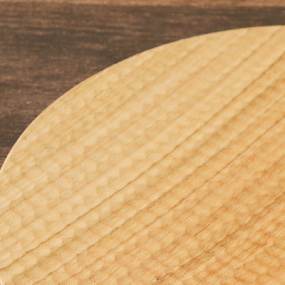 木工房玄 パン皿(中) 20cm 日本製 木製 平皿 プレート トレイ おしゃれ かわいい ナチュラル ぬくもり おもてなし 来客用 スタッキング えごま油 オイル仕上げ 食器 キッチン うつわ 器 北欧