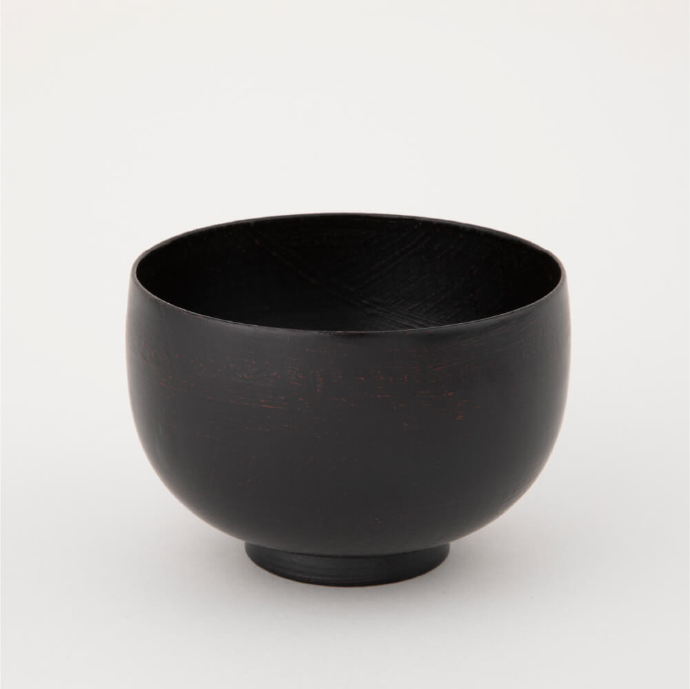 Atsuo Yamagishi Mari soup bowl Lacquer coating Handmade Japanese food Bowl Soup bowl Tableware Lacquerware Vessel Ichiju Ichisai Hakeme Akebono Negoro Black lacquer Vermilion lacquer Bowl Rice bowl Halle day Tableware Wooden Fukui prefecture luxury cute fashionable