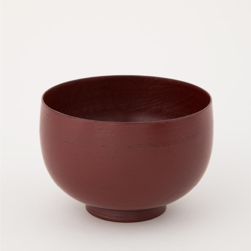 Atsuo Yamagishi Mari soup bowl Lacquer coating Handmade Japanese food Bowl Soup bowl Tableware Lacquerware Vessel Ichiju Ichisai Hakeme Akebono Negoro Black lacquer Vermilion lacquer Bowl Rice bowl Halle day Tableware Wooden Fukui prefecture luxury cute fashionable