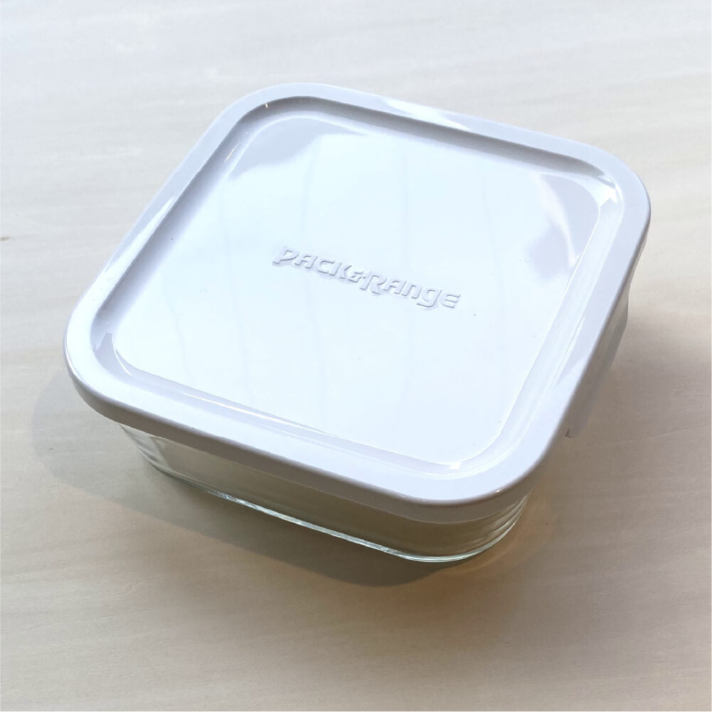 iwaki Pack & Microwave Storage Container BOX/Small (M) Shallow 800mL N3247-W Heat Resistant Glass Heat Resistant Container Iwaki Long Selling Recommended Simple Stylish Popular Tableware Cookware Lid Kitchen Time Saving Bowl Microwave Oven Cake Bread Sweets Premade