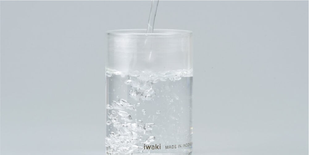iwaki Sprinkle Bottle KT5031-BKF Heat-Resistant Glass Storage Container Made in Thailand