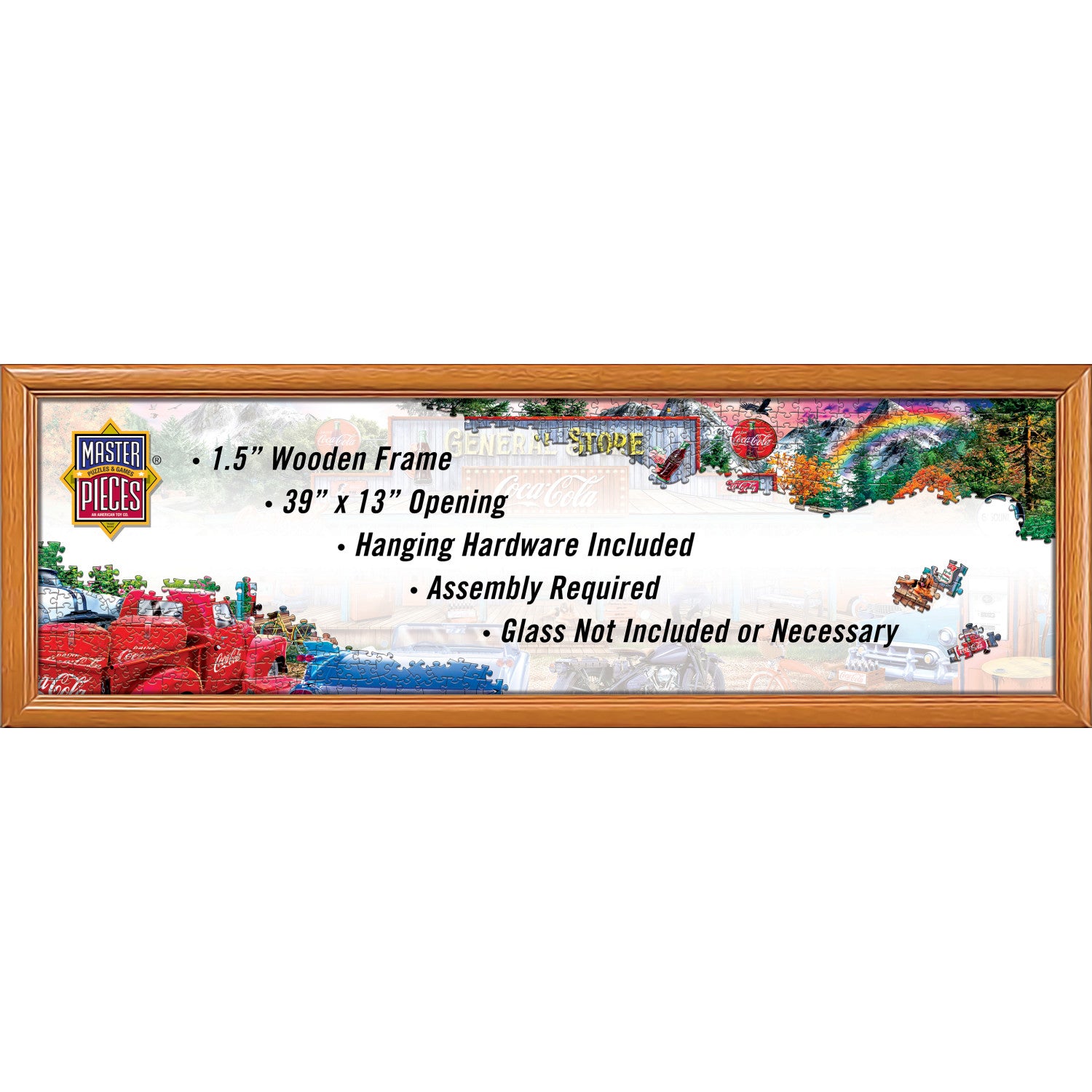 Mod Podge Jigsaw Puzzle Frame Kit For Puzzles Measuring 18x24 Inches