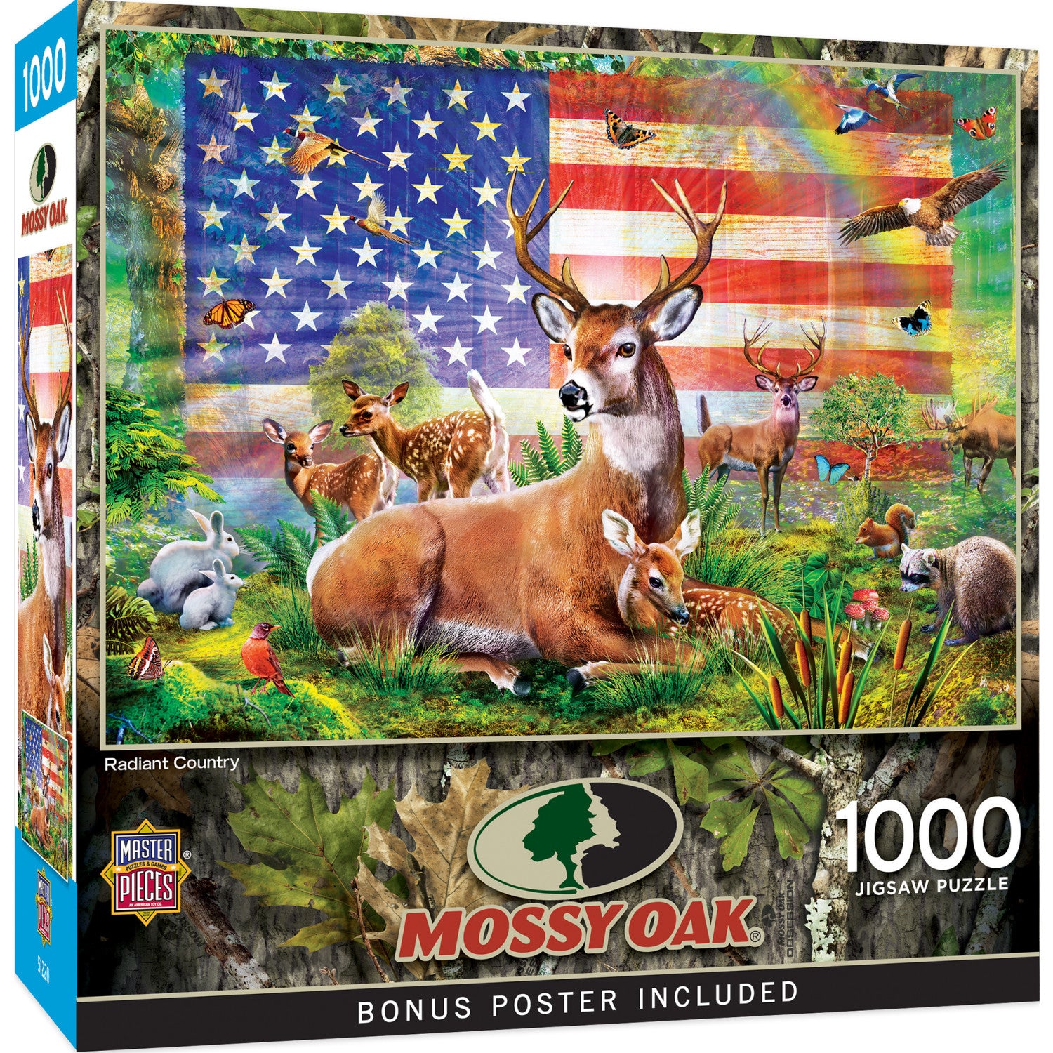 MasterPieces REALTREE Gone Fishing 1000 Piece Puzzle (Open Box)
