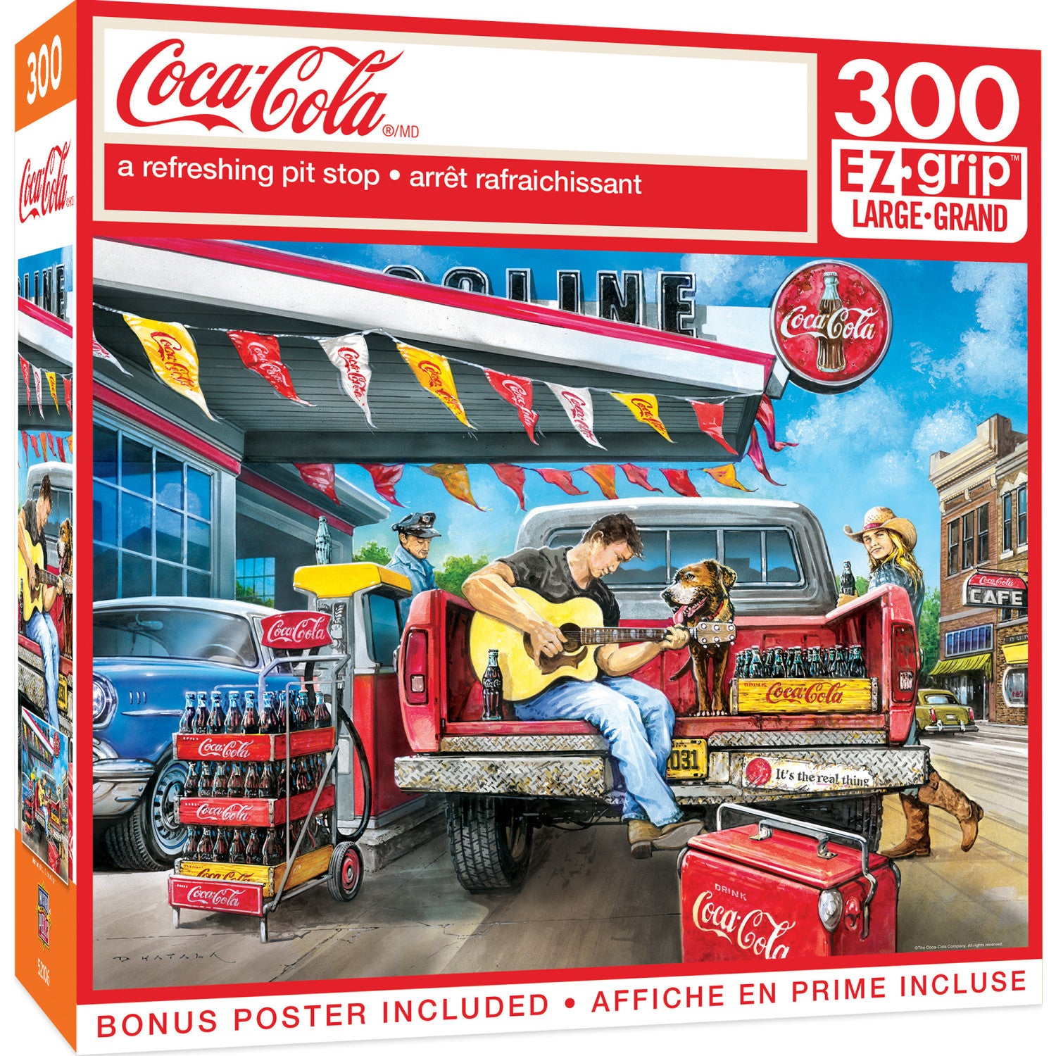 Masterpieces Inc Coca-cola Signs Of The Times 1000 Piece Jigsaw Puzzle :  Target