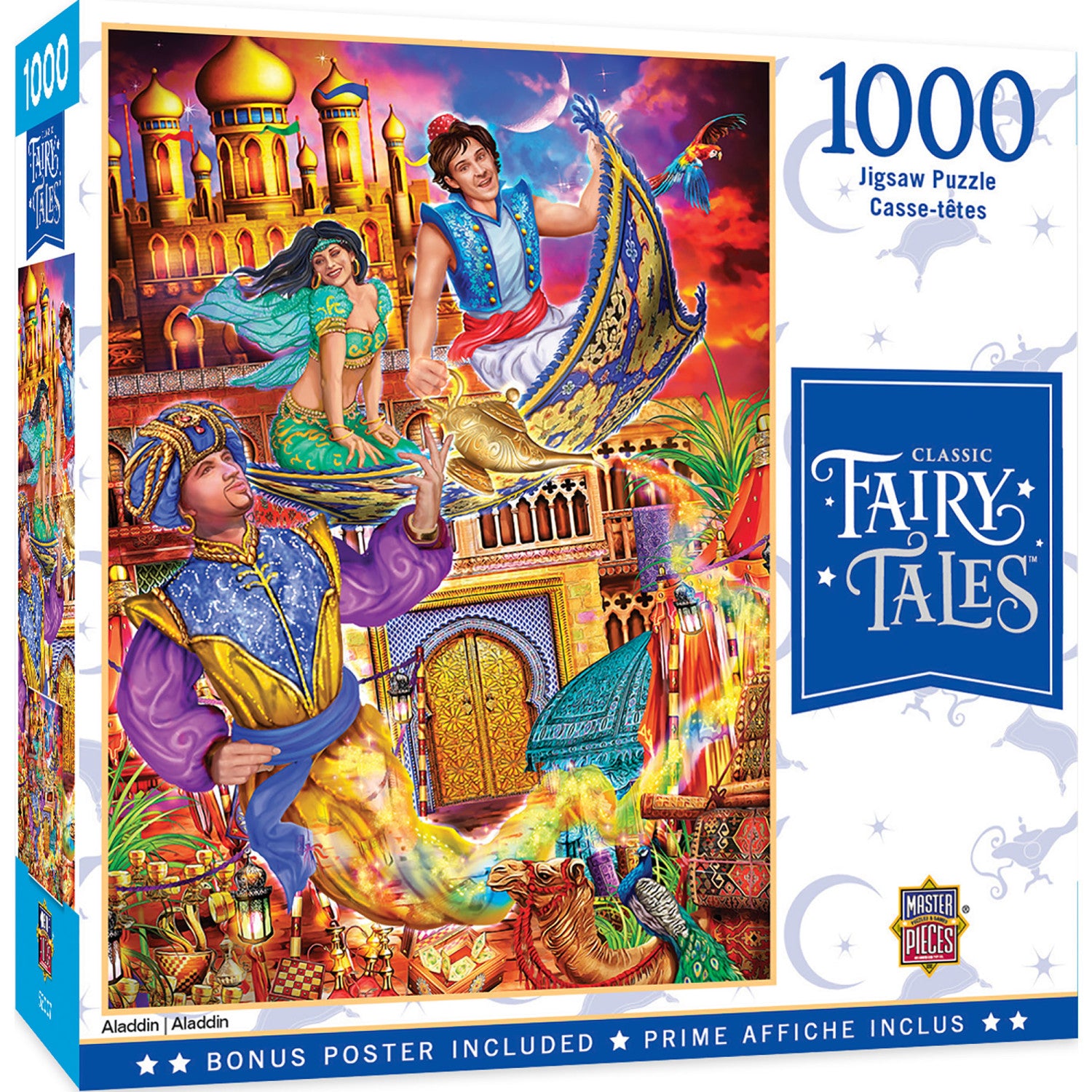Puzzle La Belle et la Bête Master-Pieces-72017 1000 pièces Puzzles