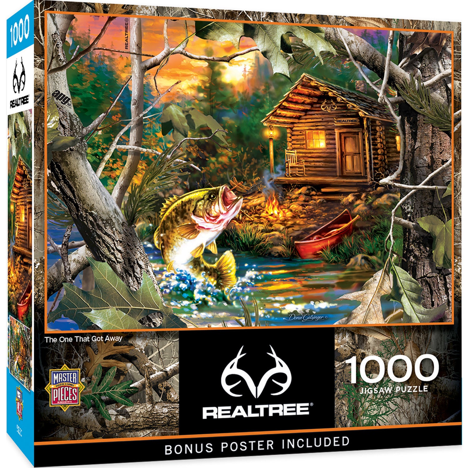 Realtree - Gone Fishing 1000 Piece Puzzle  MasterPieces – MasterPieces  Puzzle Company INC