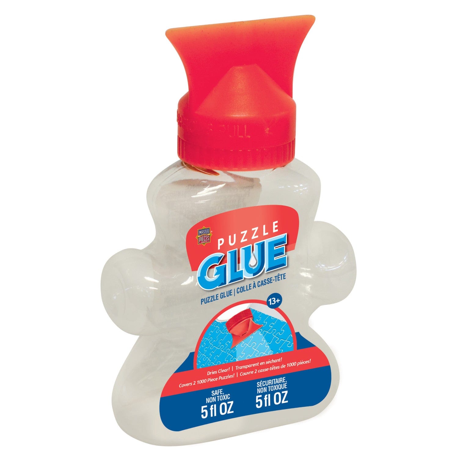 Jigsaw Puzzle Glue 4oz - Adhesive Paste