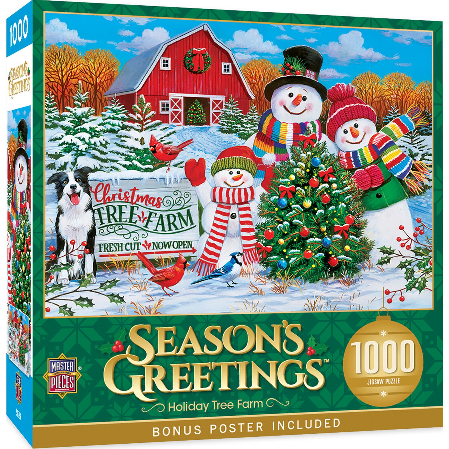 1000 pc Puzzle - Christmas Seek & Find - George & Co.