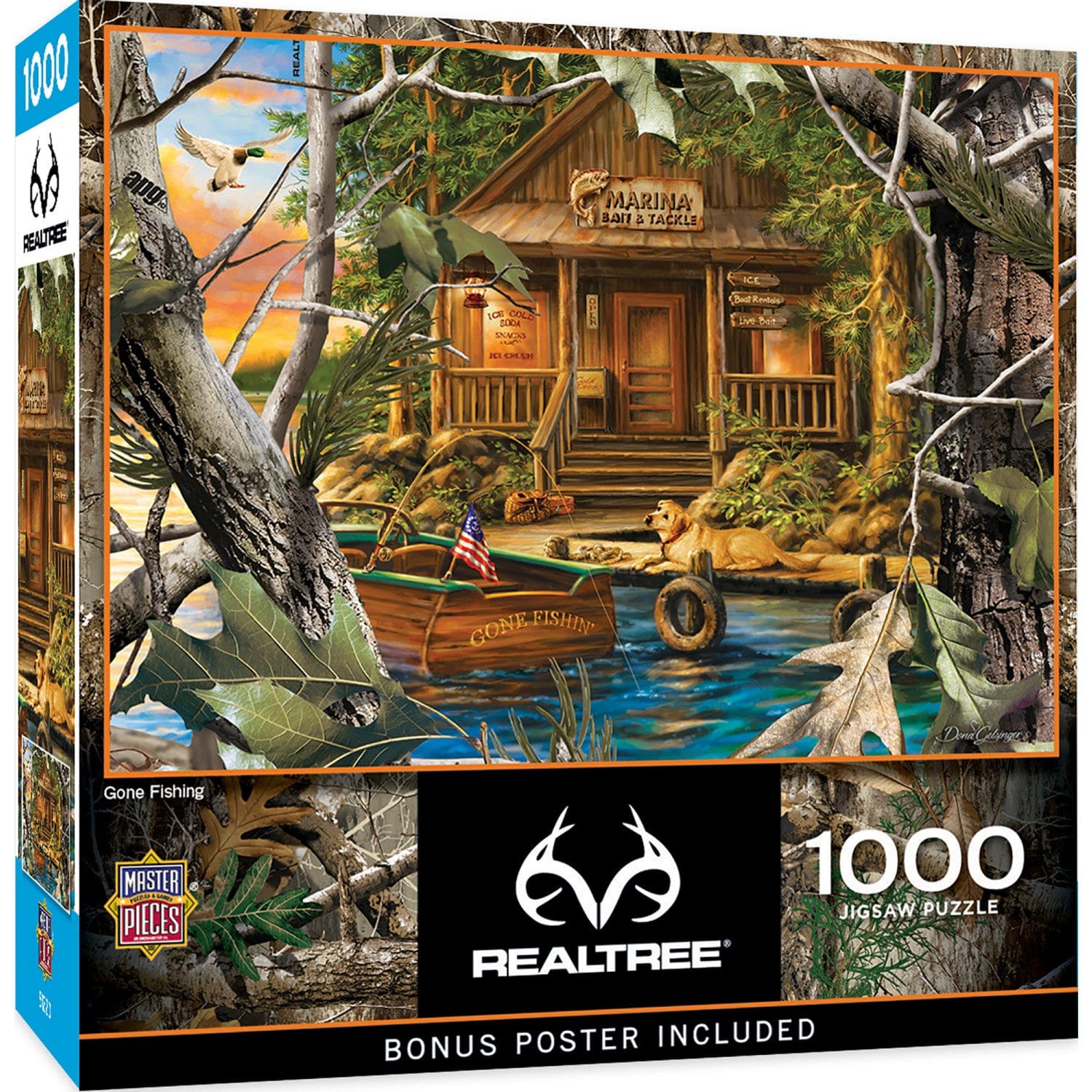 Gone Fishing 300 Large Piece Jigsaw Puzzle