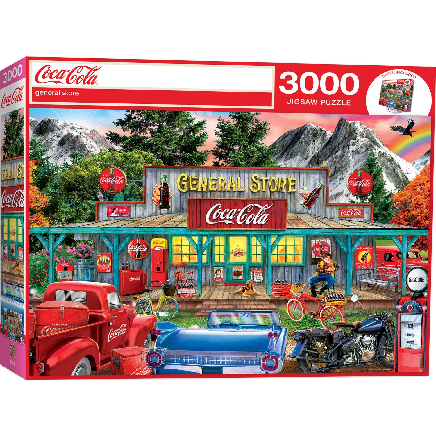 Coca Cola Stand 2000 Piece Puzzle — Bird in Hand