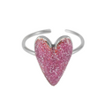 Glitter Roze Zilver