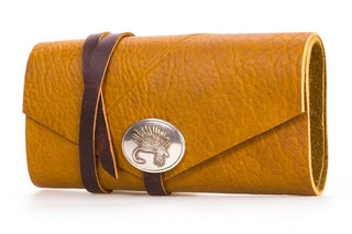 Leather Fly Wallet with Optional Flies – Cold Mountain Craft