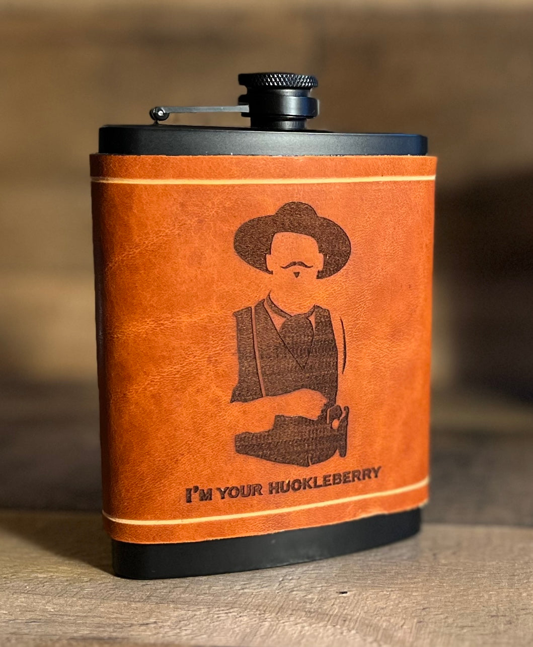Doc Holiday Flask