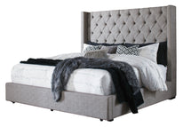 Sorinella King Upholstered Bed with 1 Large Storage Drawer