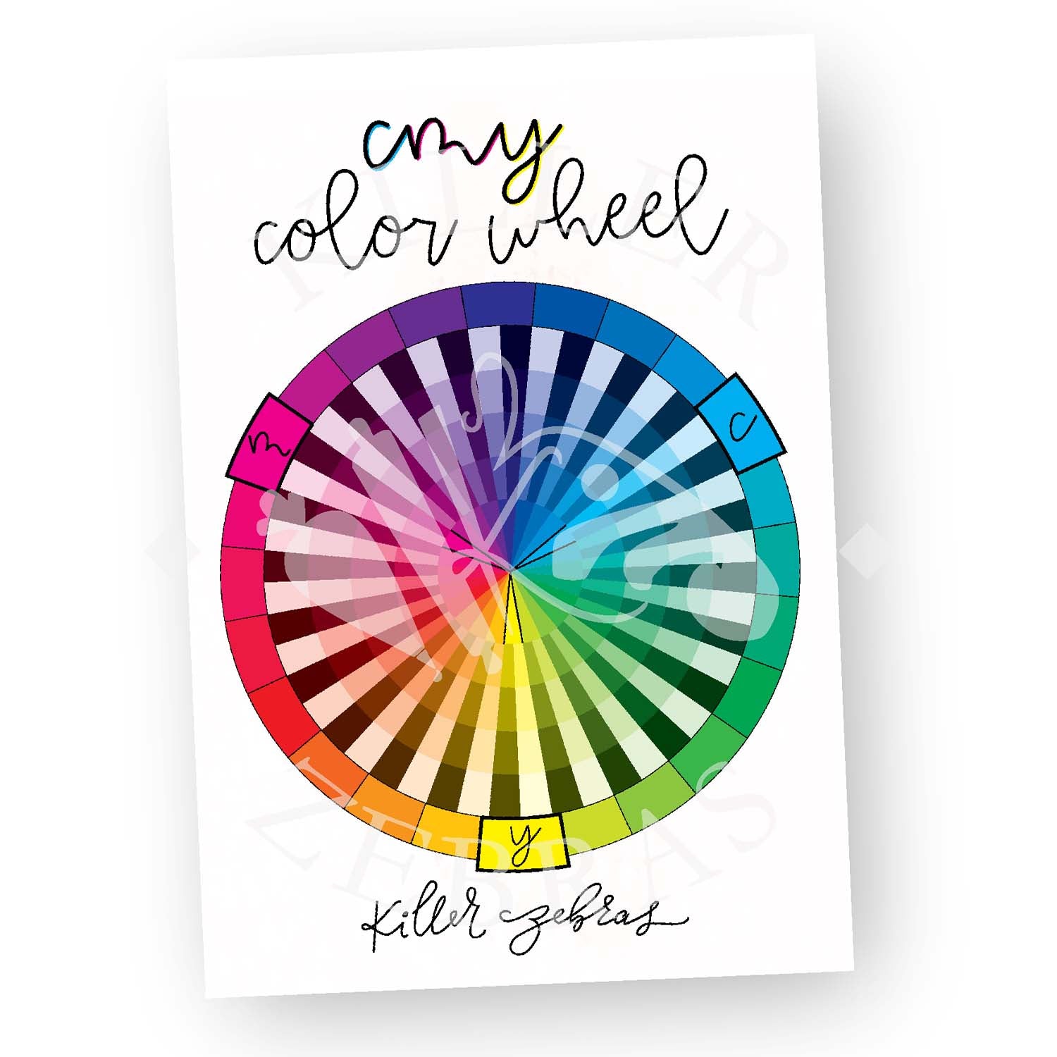 Color Theory Reference Guide - Killer Zebras