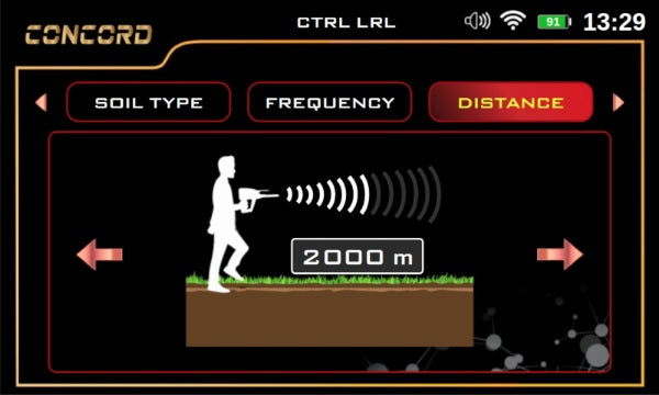 CTRL LRL DISTANCE