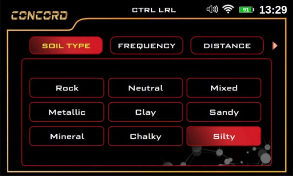 ctrl lrl soil type