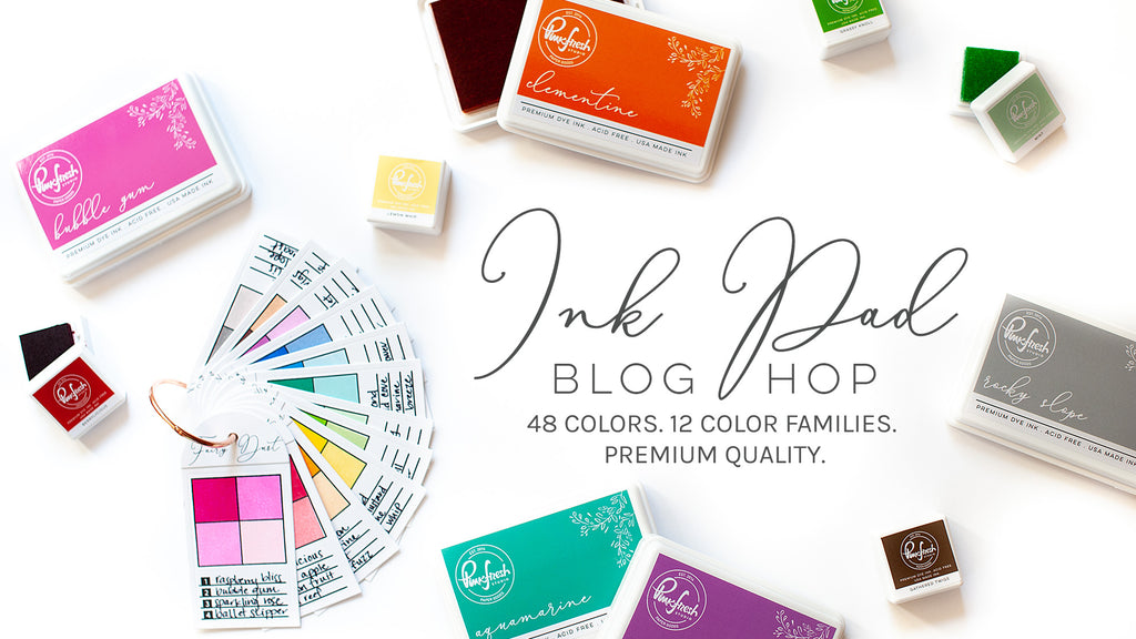 Pinkfresh Studio Ink Pad Release Blog Hop