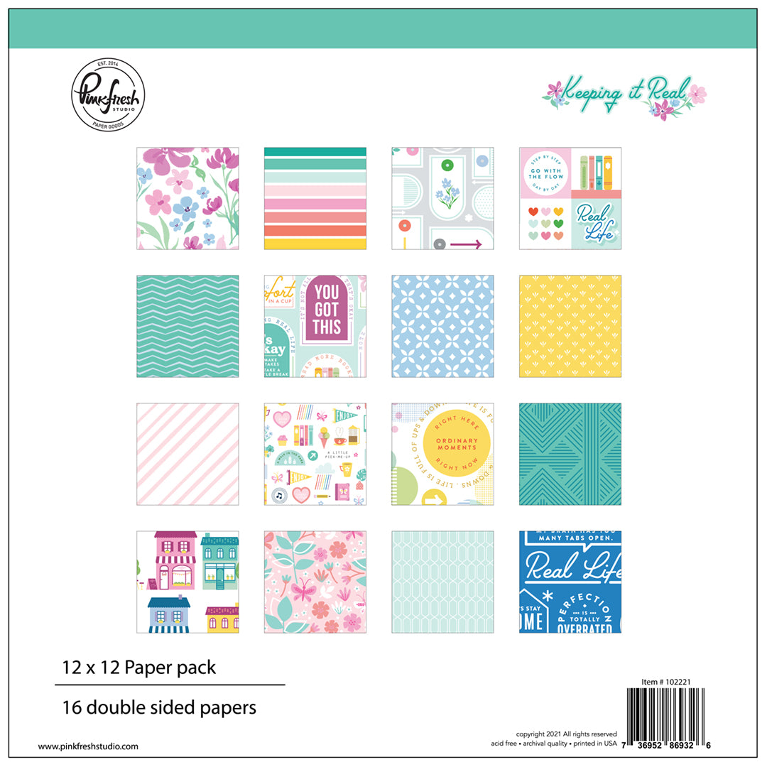 Paper Collection Reveal: Keeping It Real + GIVEAWAY – Page 8 – Pinkfresh  Studio