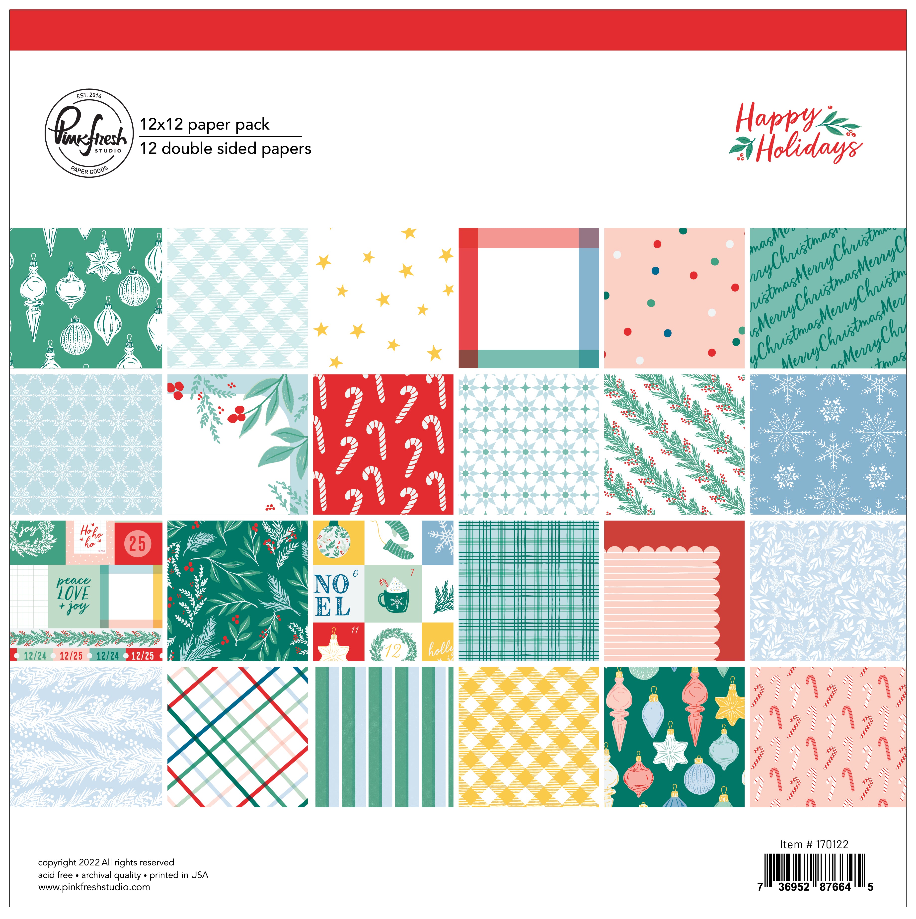 Baby Boy 12 x 12 paperpack  scrapbooking papers - Kinjal Creation