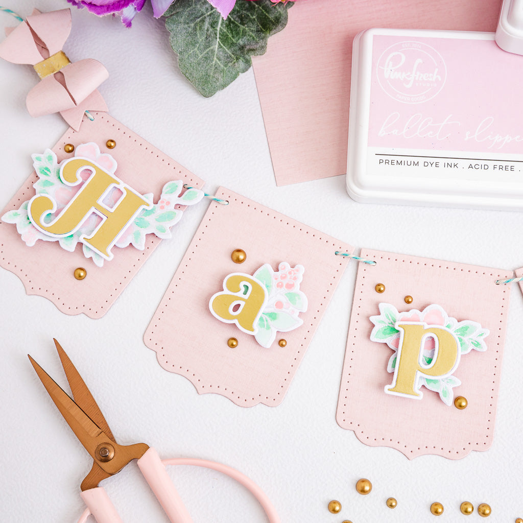 Floral Birthday Mini Banner 2