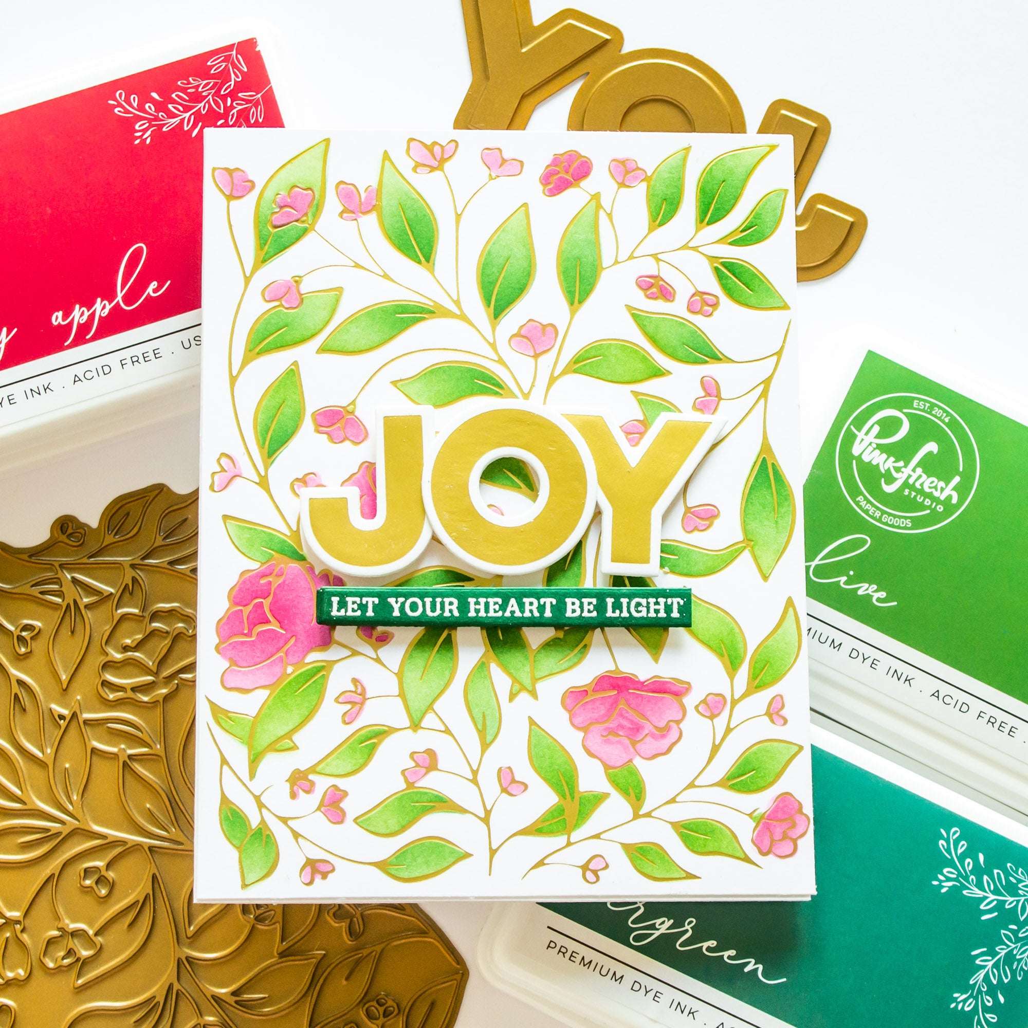 Sweet Blooms Holiday Card | Angela Simpson