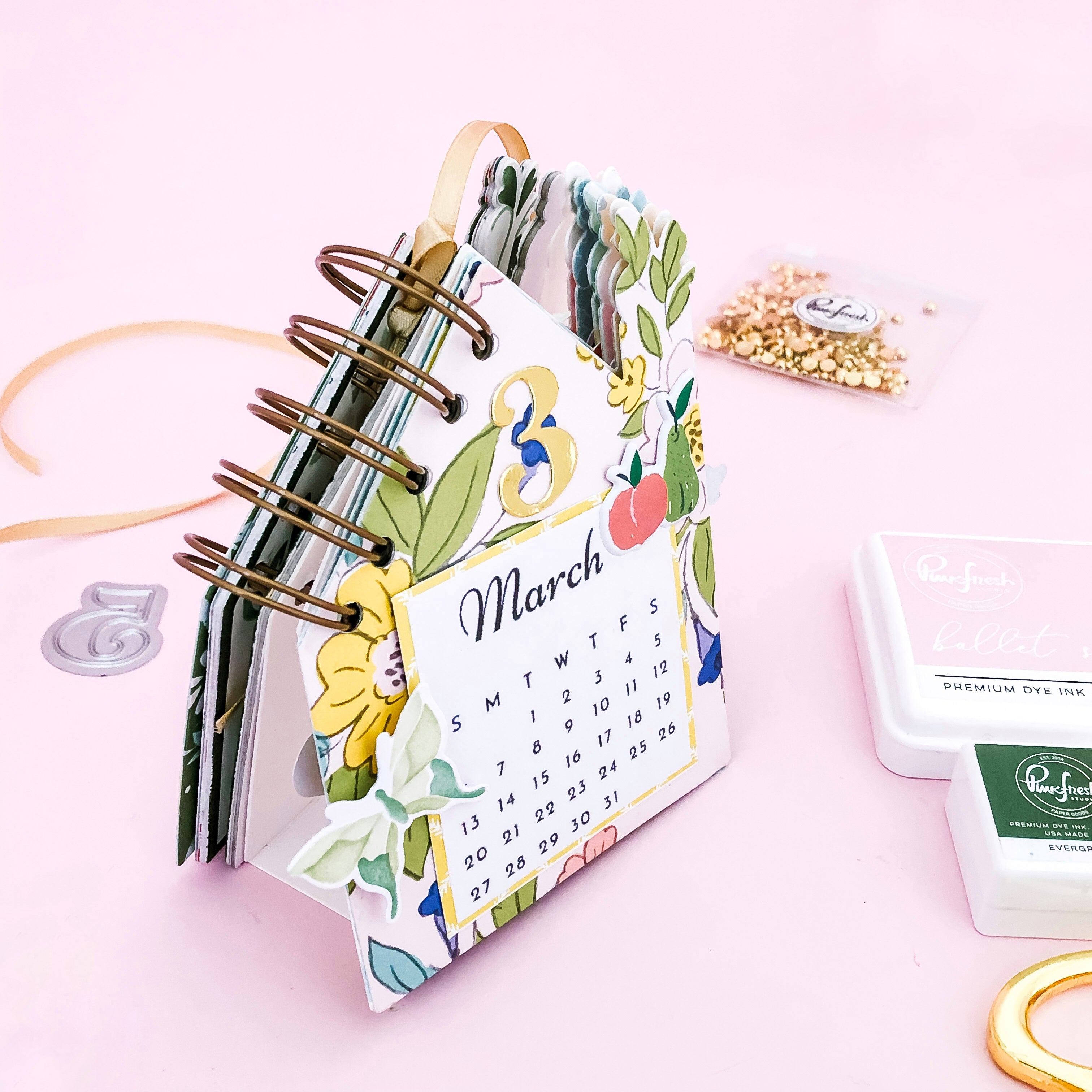 Handmade Calendar | Susi Becerra – Pinkfresh Studio