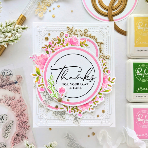 Around the Shape: Circles stamp – Pinkfresh Studio