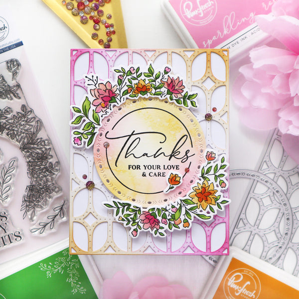 Around the Shape: Circles stamp – Pinkfresh Studio