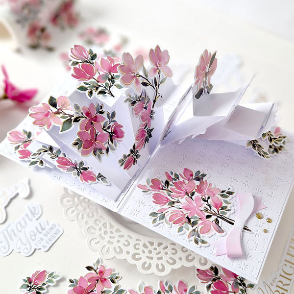 Artistic Magnolias washi – Pinkfresh Studio