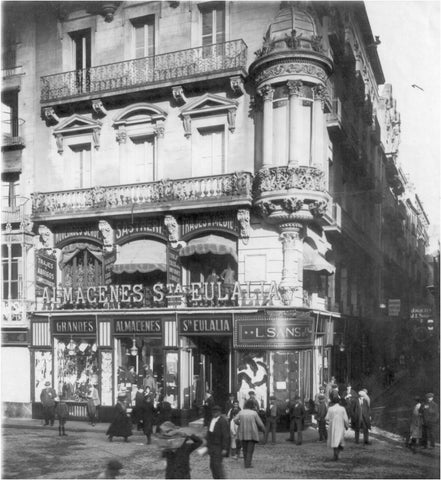 Botiga del Pla de la Boqueria al 1928.
