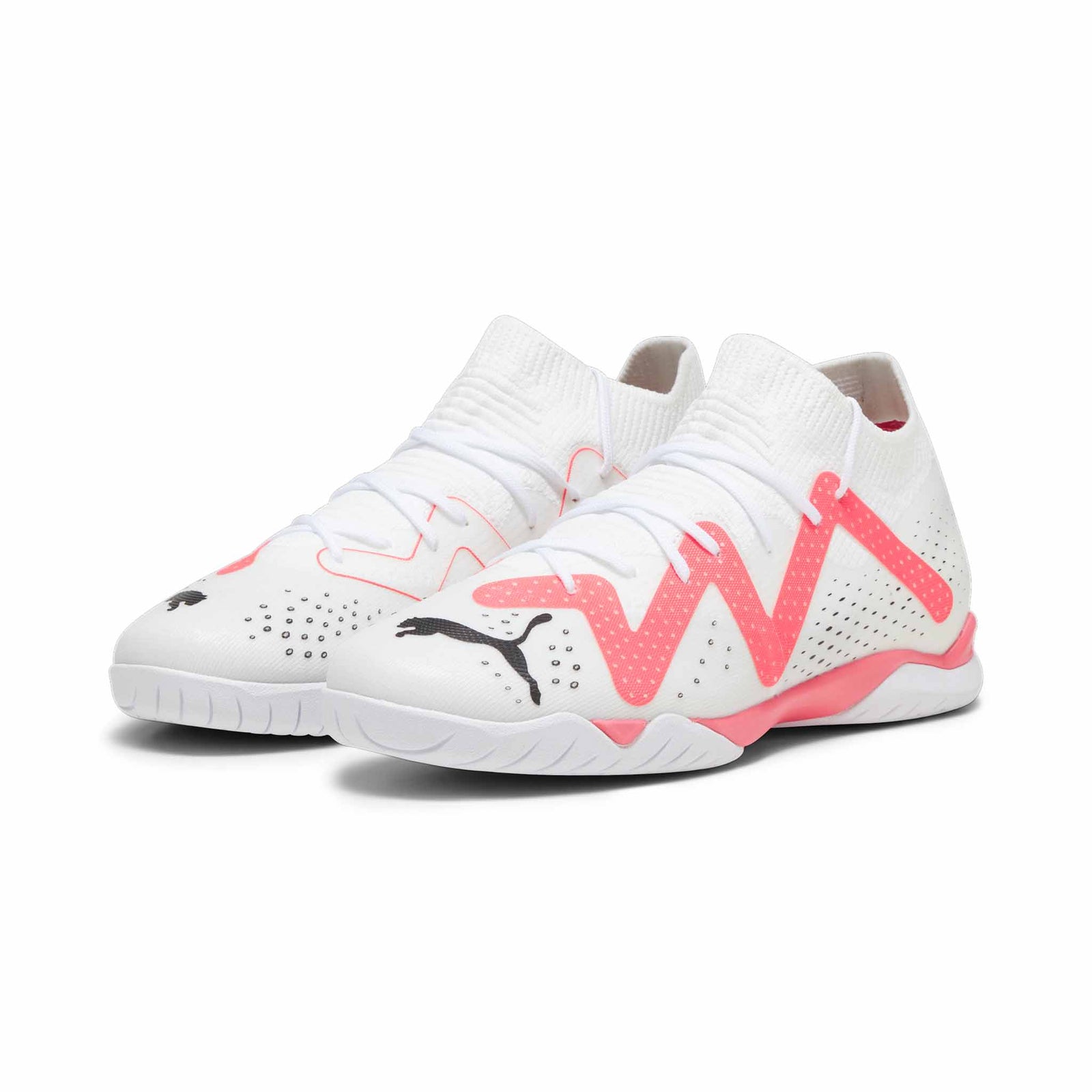 Chaussures de futsal FUTURE 7 PLAY pour Homme, Blanc/Rose/Noir